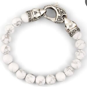 Stephen Webster Howlite Beaded Bracelet 10mm